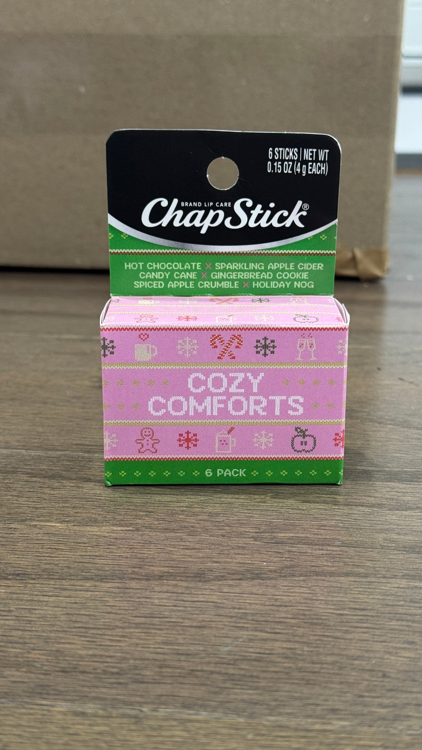 Chapstick Holiday Lip Balms