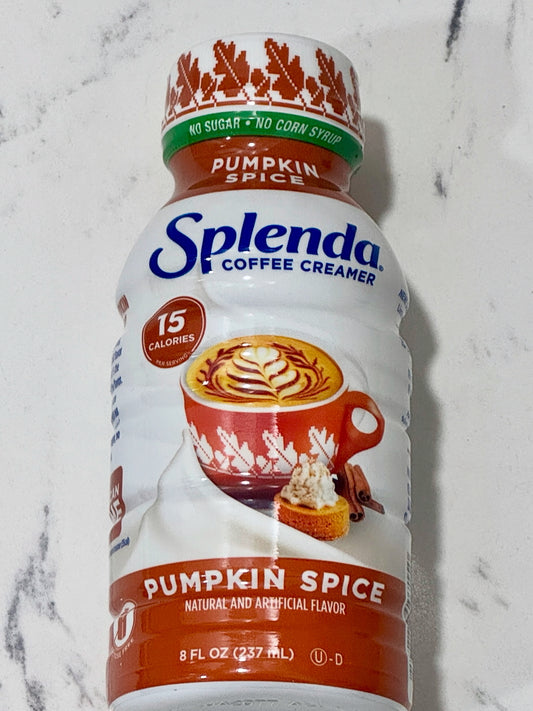 Splenda Pumpkin Spice Coffee Creamer (SUGAR FREE)