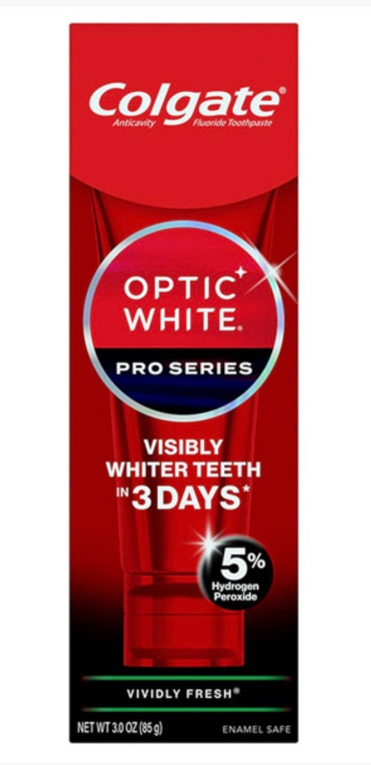 Colgate Optic White Toothpaste- 5% Hydrogen Peroxide Brilliance White XXL (Copy)
