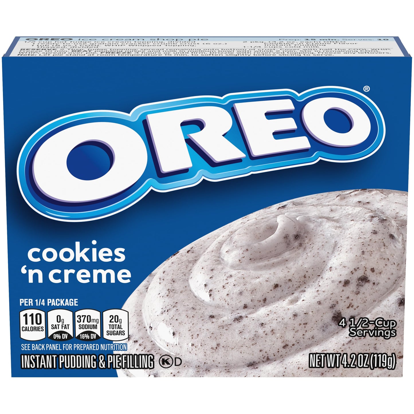 Oreo Pudding Mix