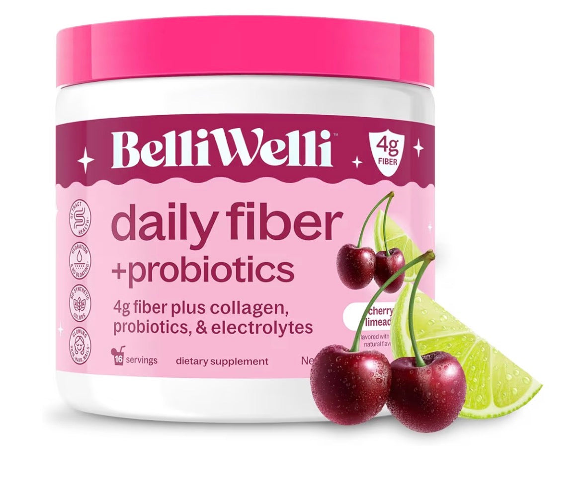BelliWelli Daily Fibre +Probiotics Pot