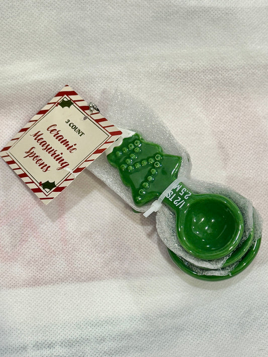 Target Christmas Ceramic Measuring Spoon Set