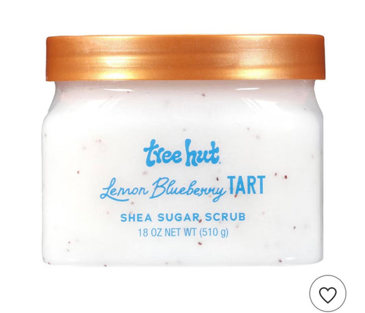 Tree Hut Shea Body Scrub - Lemon Blueberry Tart