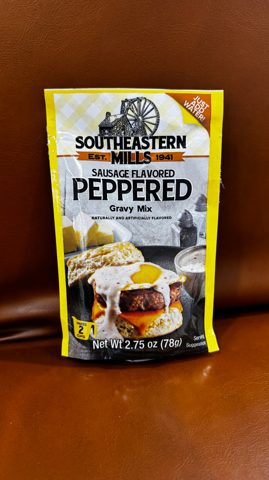 Southeastern Mills Sausage flavoured gravy - Peppered