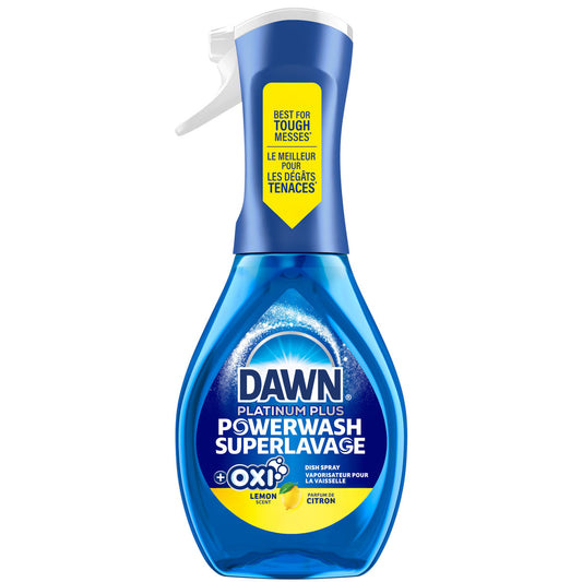 Dawn Powerwash Dish Soap Spray - Oxi Lemon