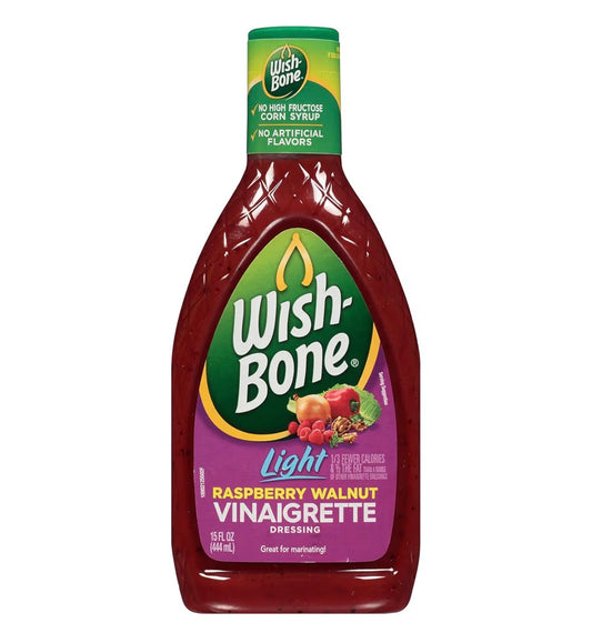 Wishbone Dressing - Light Raspberry Walnut Vinaigrette
