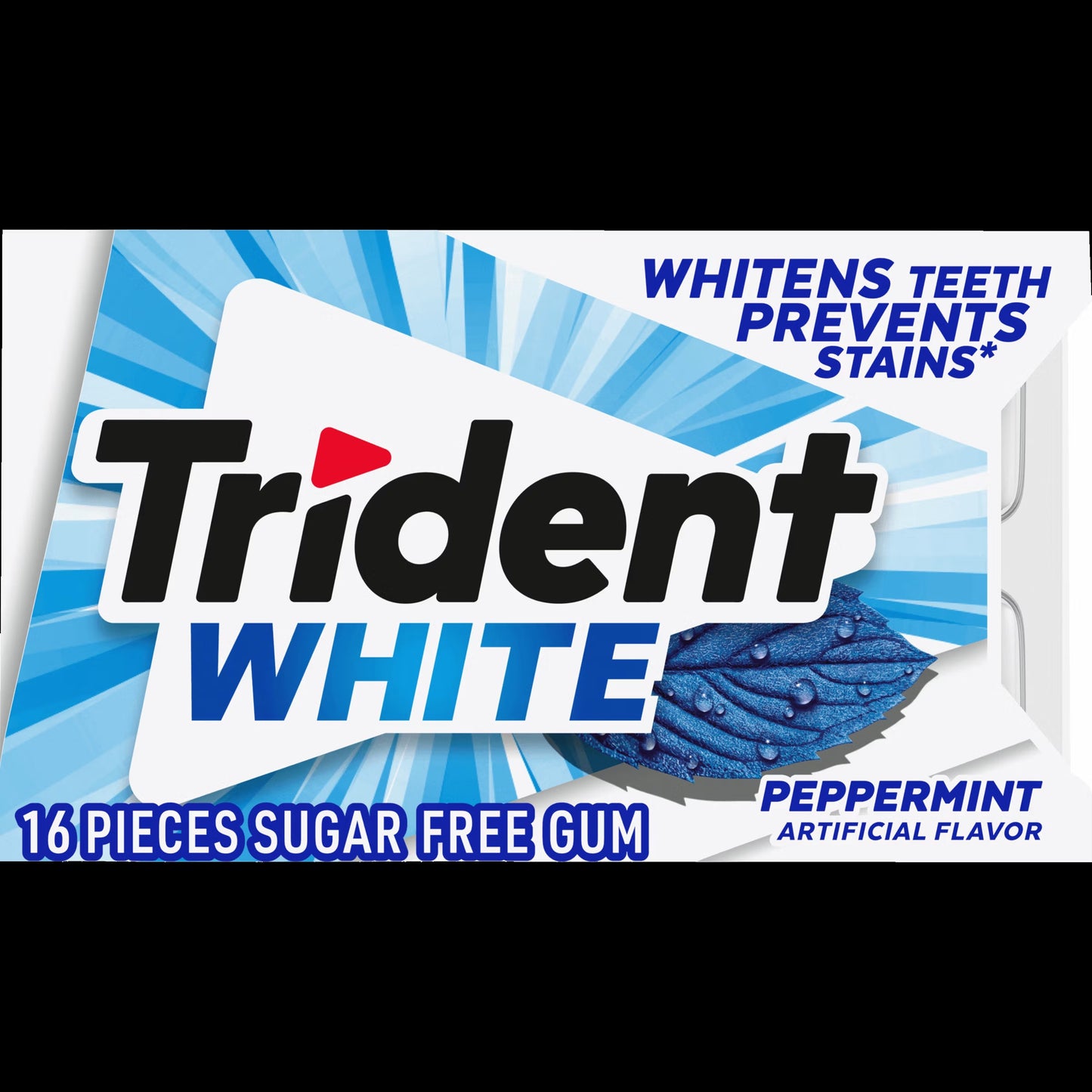 Trident Whitening Chewing Gum (14pc) (VARIOUS)
