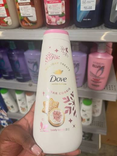 Dove Holiday Treats Body Wash (600ml) - Sugar Cookie Sprinkle