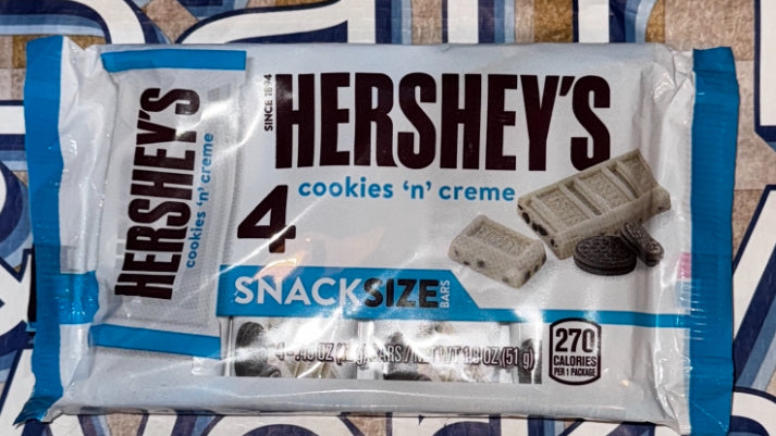 Hershey’s Cookies n’ Creme Snack size X4