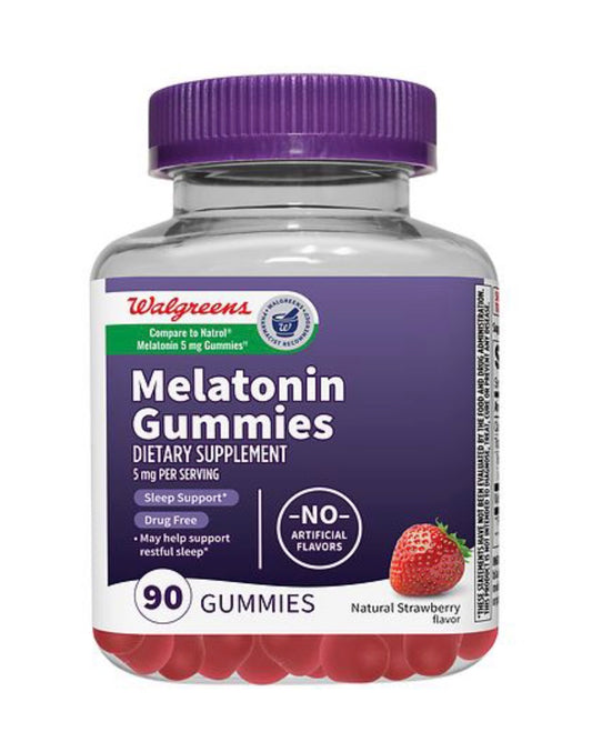 Walgreens Sleep 5mg Gummies - 90ct