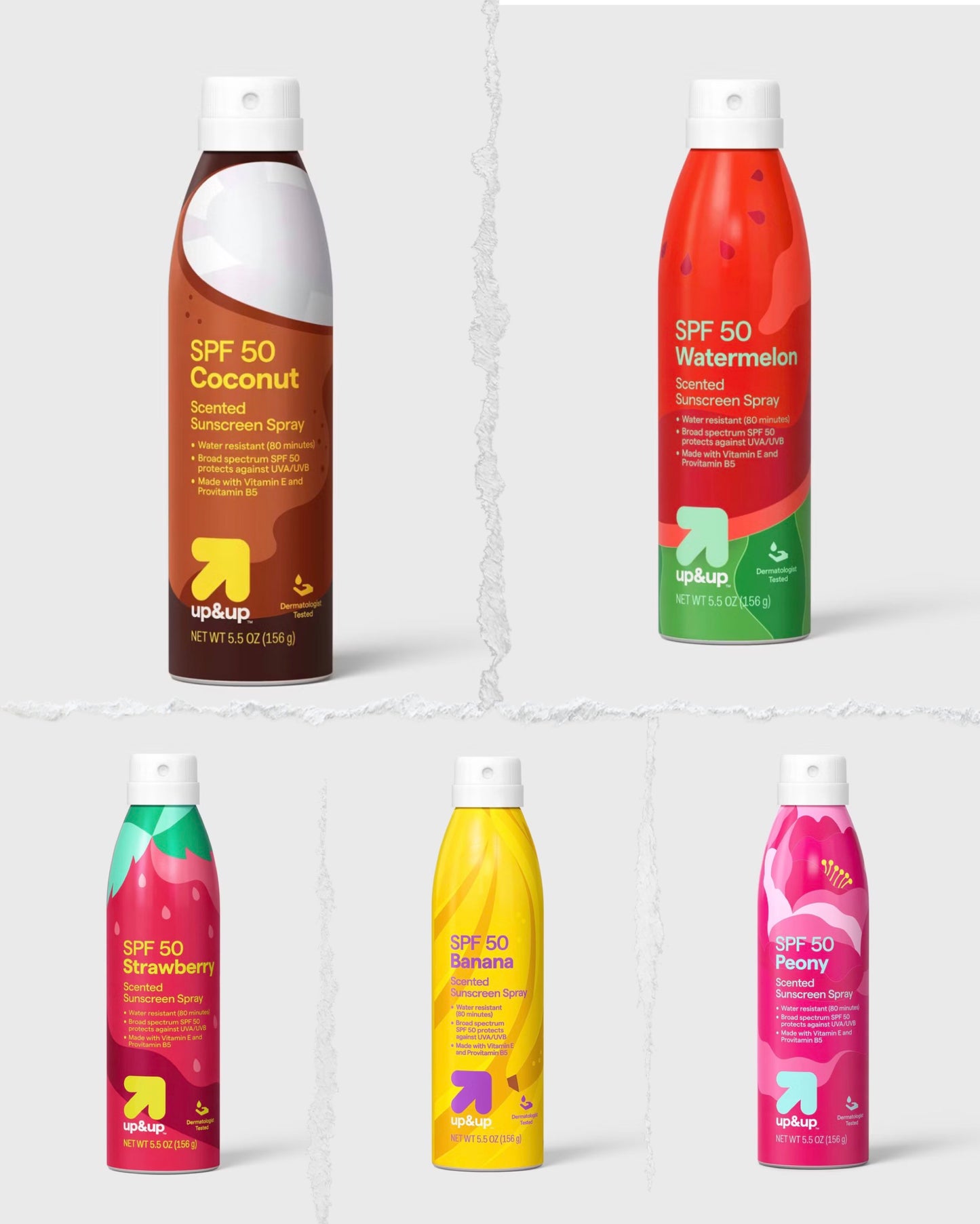 Up & Up SPF50 Spray - Scented (VARIOUS)