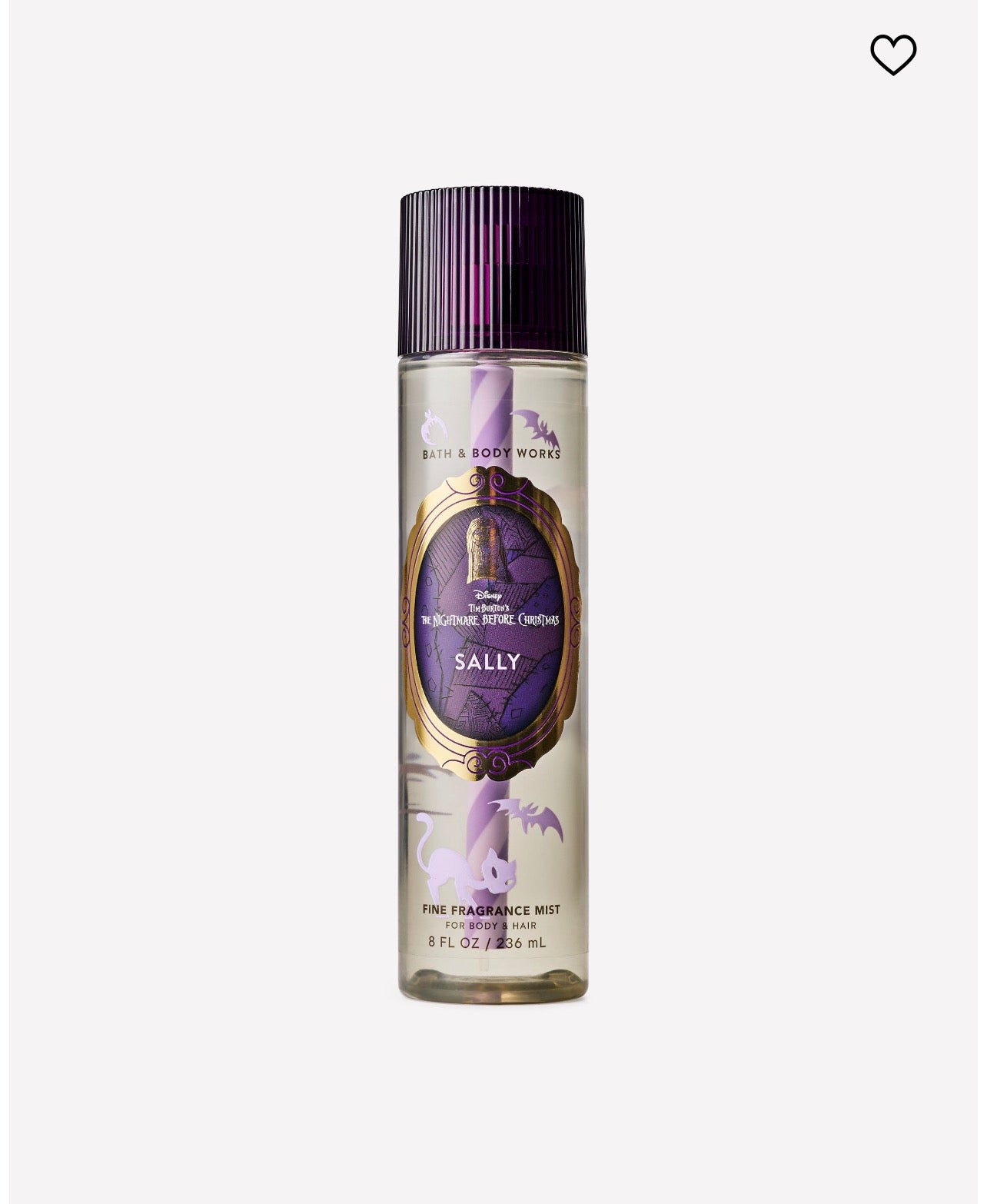 Bath & Body Works X Nightmare Before Christmas Fragrance Mist - Sally