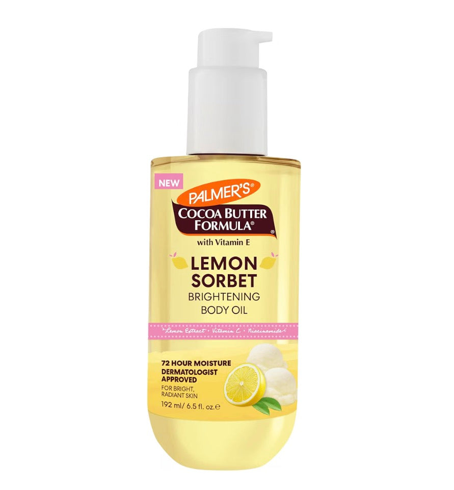 Palmer's Cocoa Butter Body Oil (6.5fl oz) - Lemon Sorbet