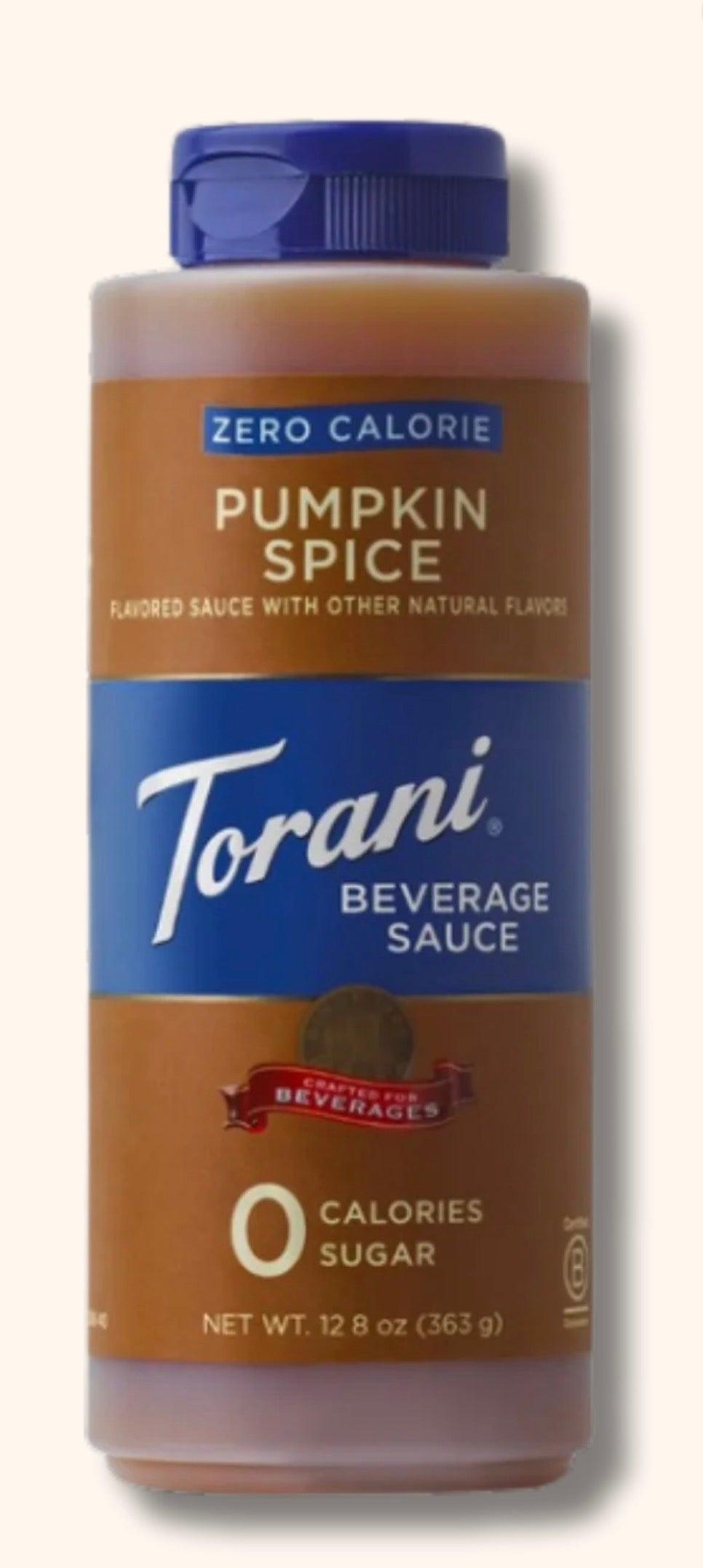 Torani Beverage Sauce ZERO SUGAR (363ml) - Pumpkin Spice