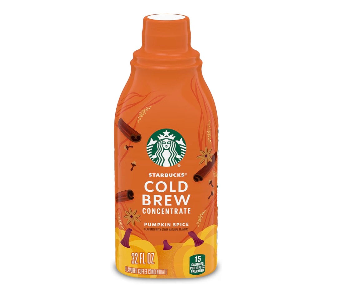 Starbucks Cold Brew Concentrate (950ml) - Pumpkin Spice