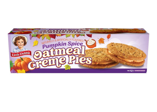 Little Debbie’s Cakes - Pumpkin Spice Oatmeal Creme Pies (8ct)