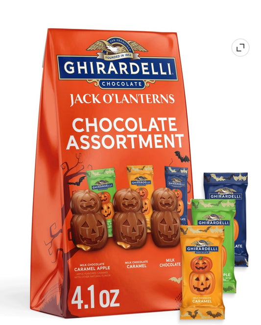 Ghirardelli - Jack O’Lanterns Chocolate Assortment (114g)