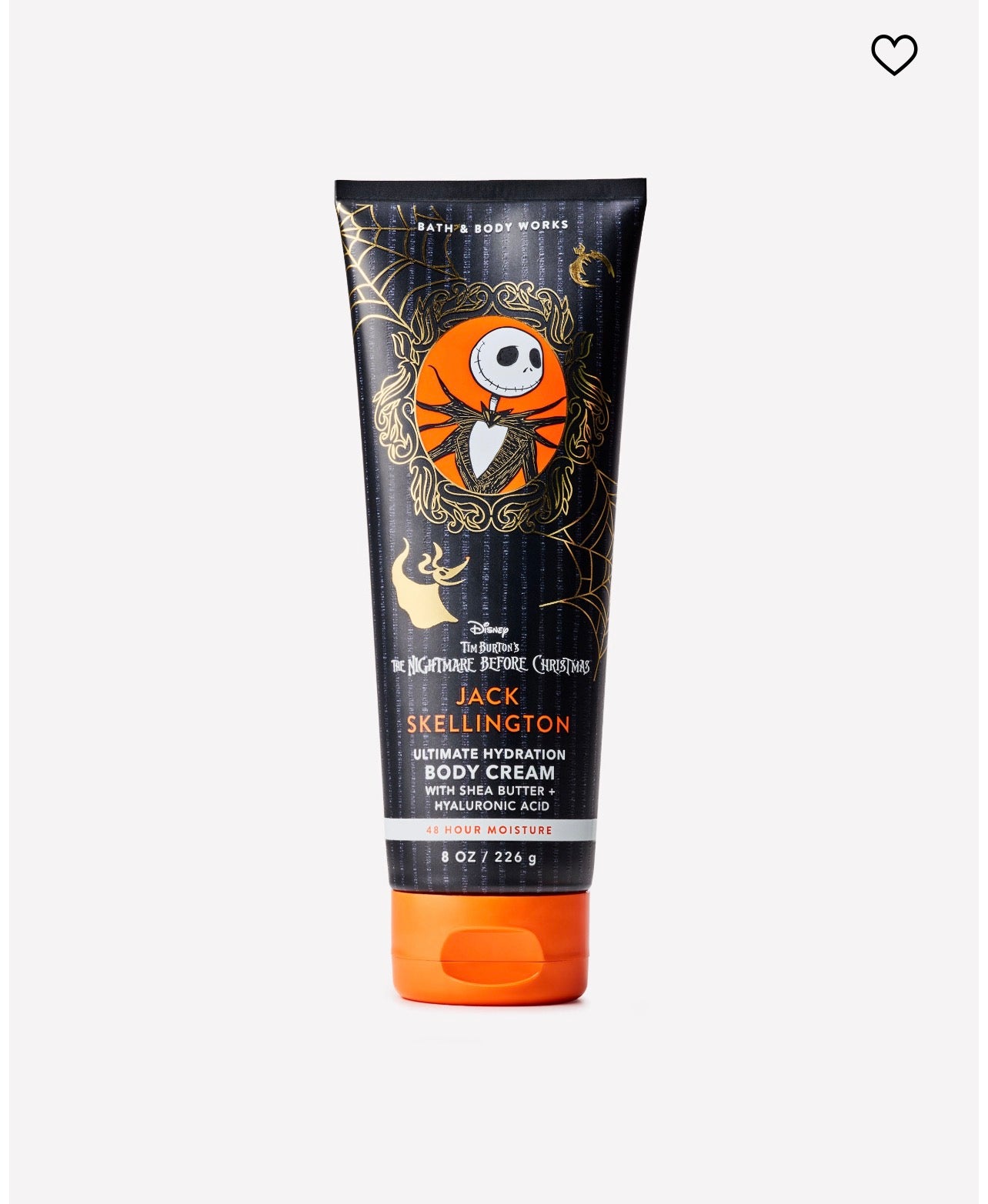 Bath & Body Works X Nightmare Before Christmas Body Cream - Jack