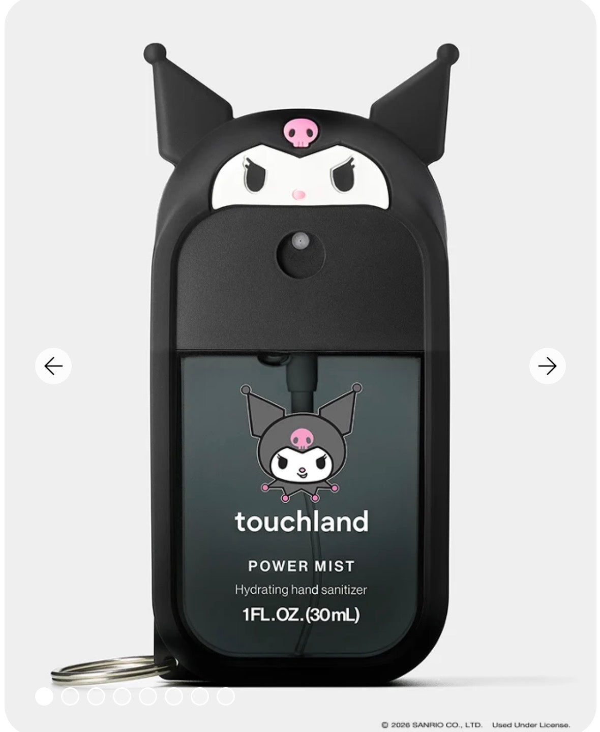 KUROMI™ X TOUCHLAND HAND SANITIZER & CASE SET