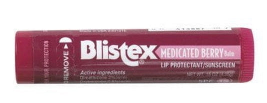 Blistex Medicated Berry Lip Balm - Single