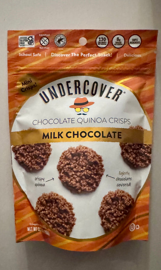 Undercover Milk Chocolate Covered Quinoa Chips