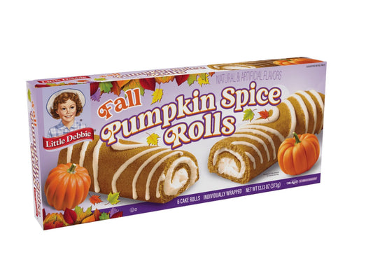 Little Debbie’s Cakes - Pumpkin Spice Swiss Roll (5ct)