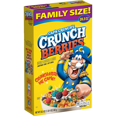 Cap’N Crunch Berries (582g) - OOD
