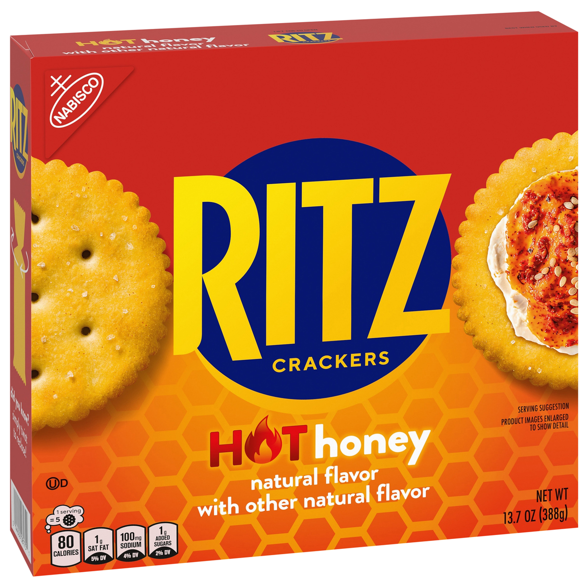 Ritz Hot Honey Crackers (388g) - OOD