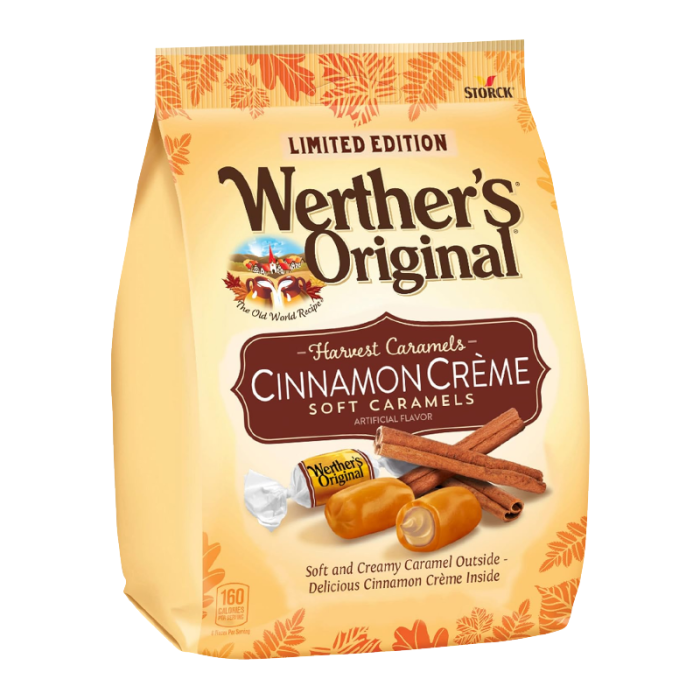 Werther’s Originals Harvest Caramels - Cinnamon Creme