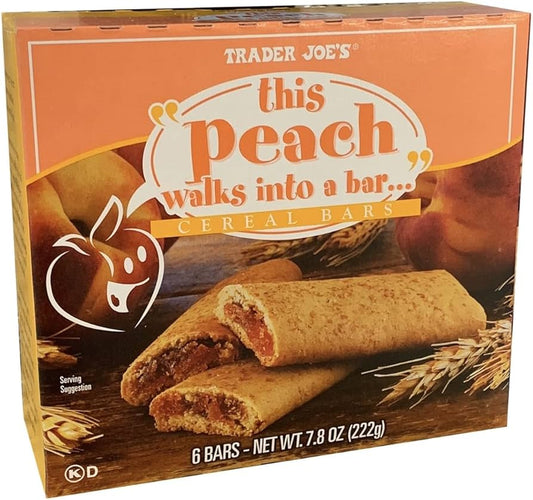 Trader Joe’s Peach Cereal Bars (6ct)