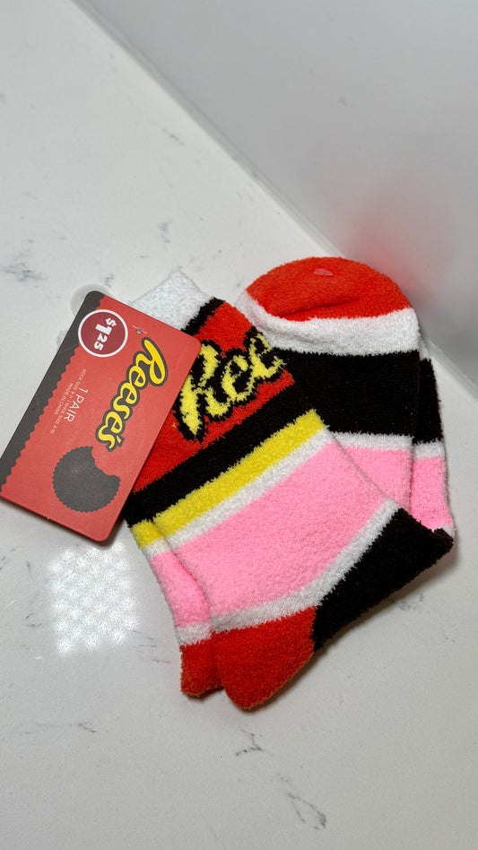 Reese's Peanut Butter Cup Soft Socks