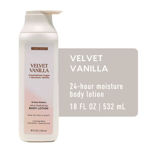 Scent Theory Body Lotion - Velvet Vanilla (STOCK RESERVATION)