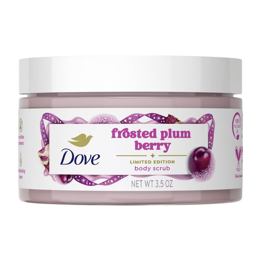 Dove Holiday Treats Mini Body Scrub - Frosted Plum Berry