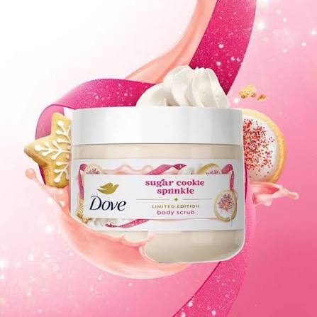 Dove Holiday Treats Body Scrub 426ml - Sugar Cookie Sprinkle