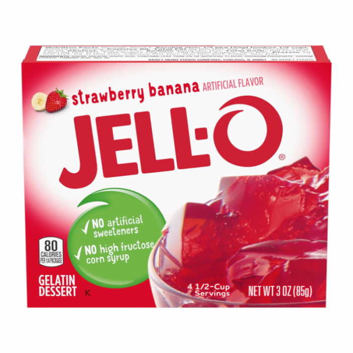 Jell-o  - Strawberry Banana Jelly