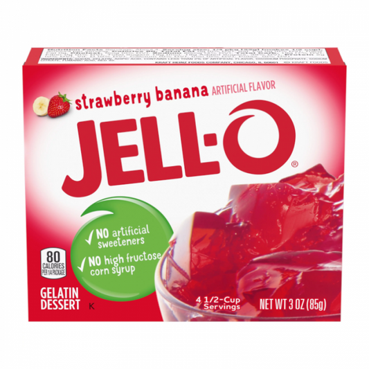 Jell-o  - Strawberry Banana Jelly